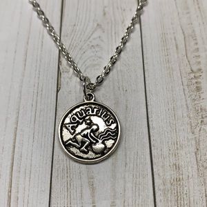 Aquarius zodiac Pendant